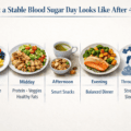 What a Stable Blood Sugar Day Looks Like After 40