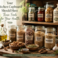 Your Kitchen Cupboard Should Have These Foods For Your Health